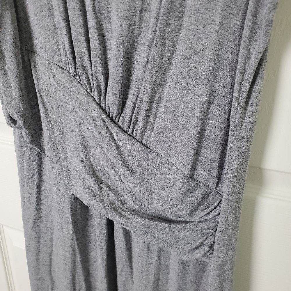 Fabletics Retta Gray Midi Dress Size M - Picture 5 of 6